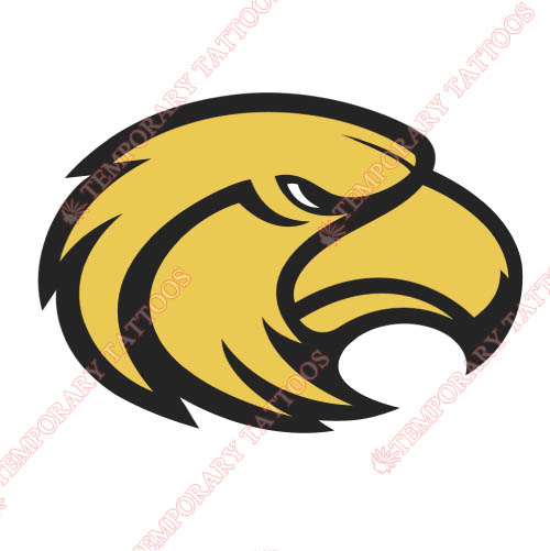 Southern Miss Golden Eagles Customize Temporary Tattoos Stickers NO.6306